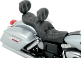 DRAG SPECIALTIES EZ Glide II Pillow Backrest NO VERTICAL ADJUSTMENT 0822-0189