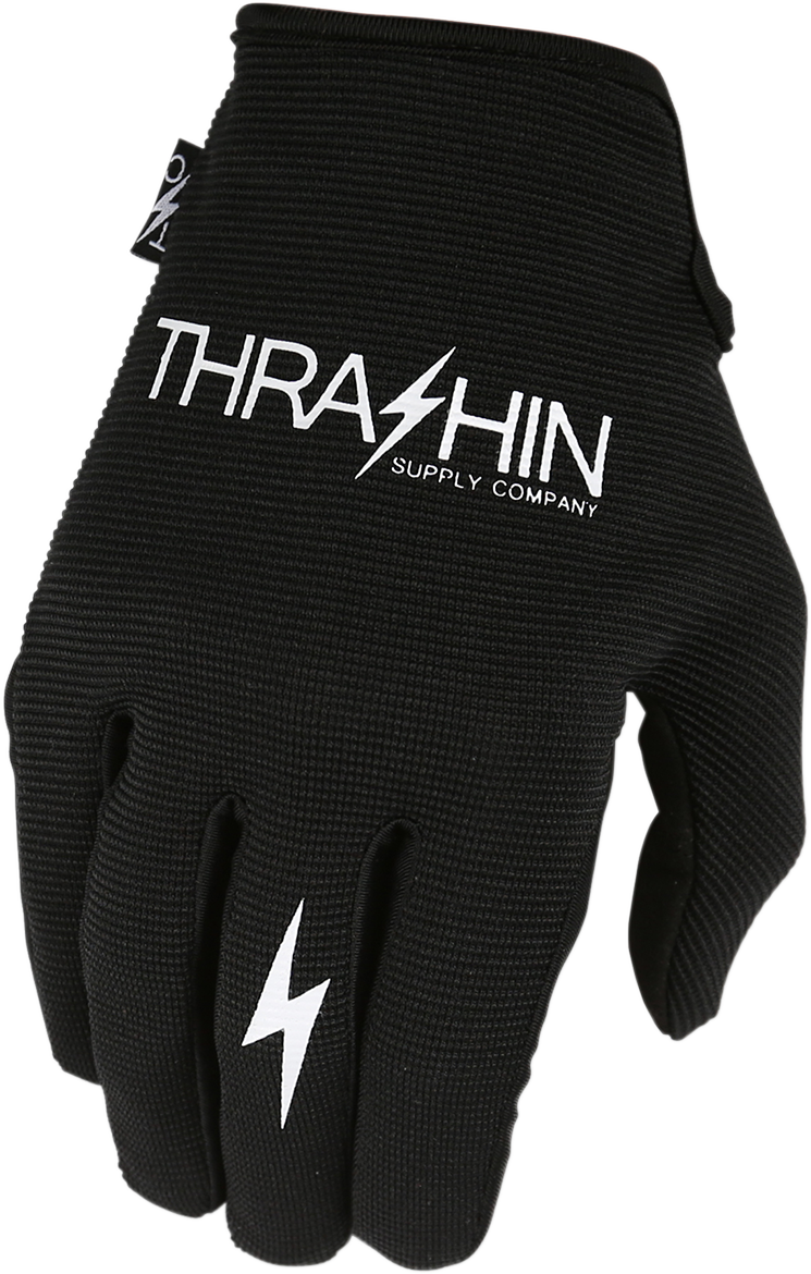 THRASHIN SUPPLY CO. Stealth Gloves - Black - Large SV1-01-10