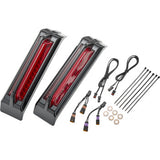 CIRO Filler Panel Tail Lights - Red Lens - Black 42053