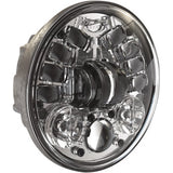 J.W. SPEAKER Adaptive 2 LED Headlight - 5-3/4" - Chrome 555101