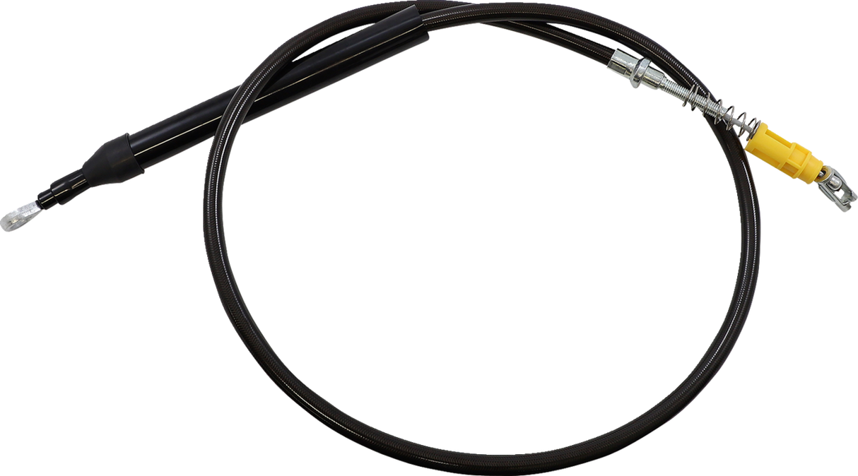 LA CHOPPERS Clutch Cable- Quick Connect - 15" - 17" Ape Hanger Handlebars - Midnight LA-8155C16M