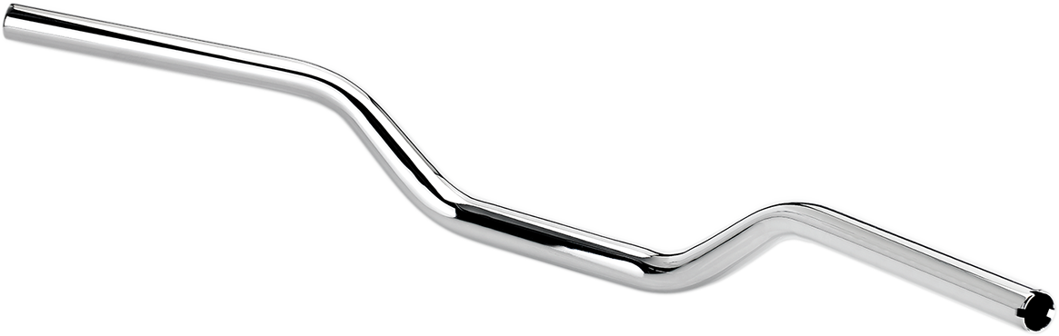 BILTWELL Handlebar - Oversized - Tracker Mid - TBW - Chrome 6308-1055