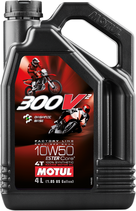 MOTUL 300V Racing Oil - 10W-50 - 4L 108587