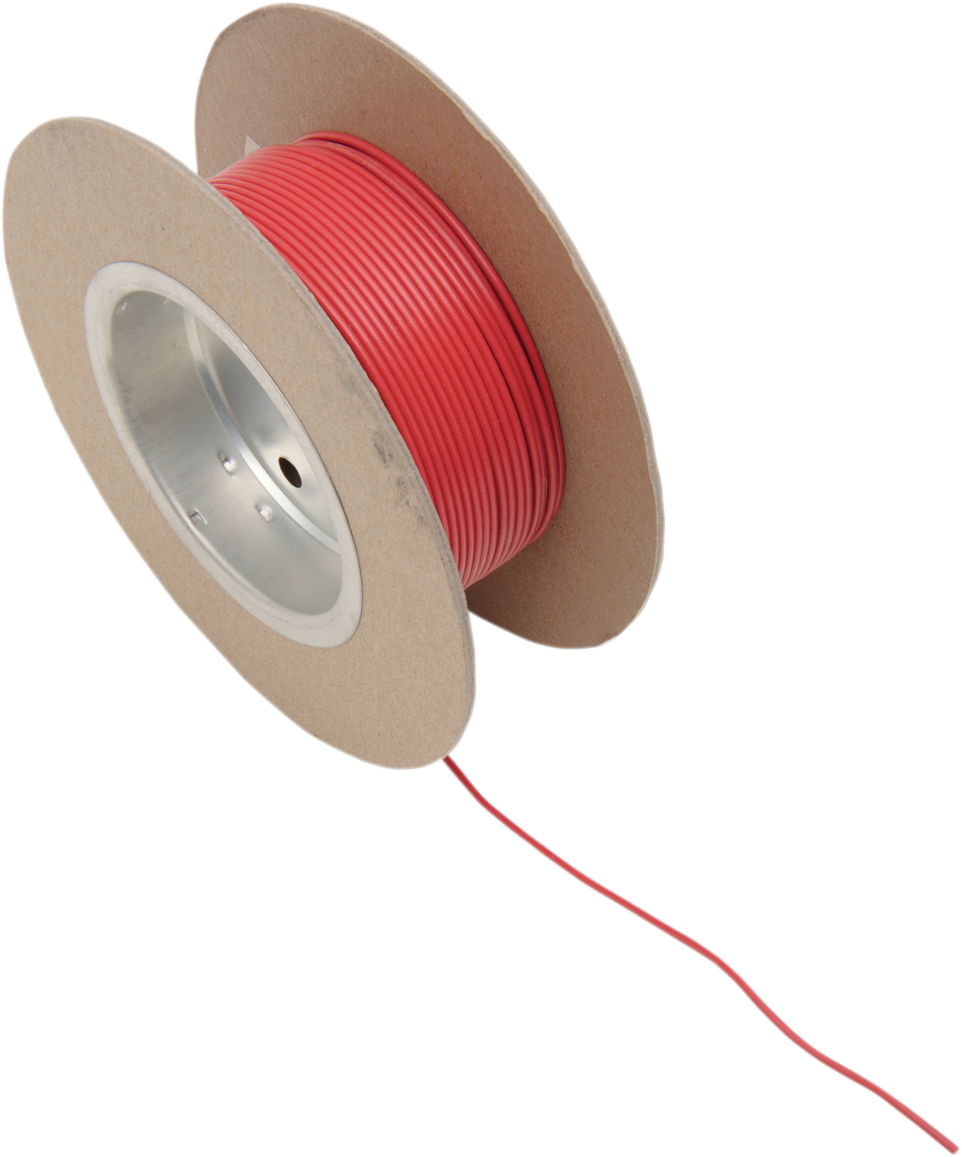 NAMZ 100' Wire Spool - 18 Gauge - Red NWR-2-100