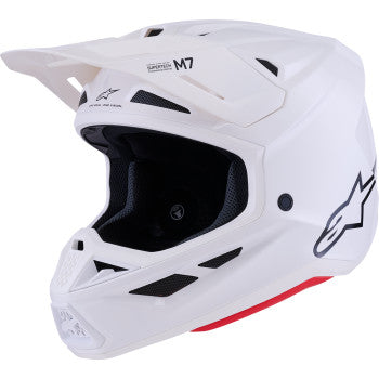 ALPINESTARS SM7 Helmet - Solid - Gloss White - Small 8301426-2180-S