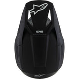 ALPINESTARS Youth SM3 Helmet - Solid - Matte Black - Medium 8302225-110-YM