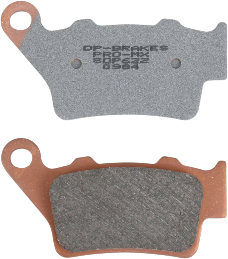 DP BRAKES Pro MX Sintered Brake Pads - SDP622 SDP622