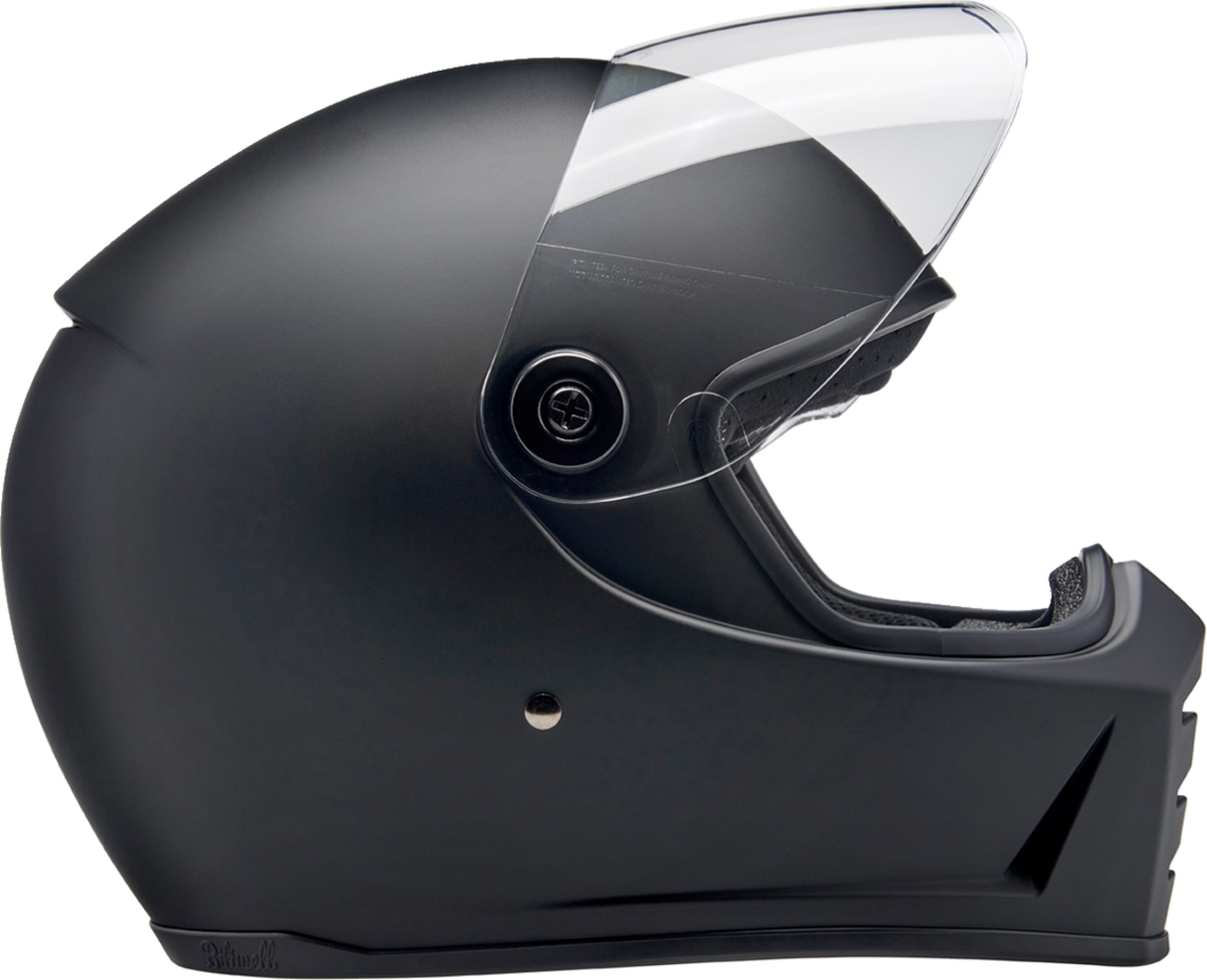 BILTWELL Lane Splitter Helmet - Flat Black - Medium 1004-201-503