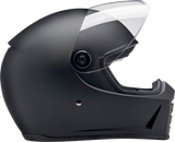 BILTWELL Lane Splitter Helmet - Flat Black - Medium 1004-201-503