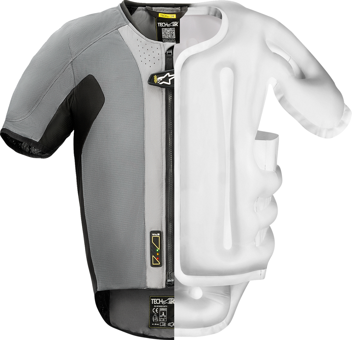 ALPINESTARS TECH-AIR Tech-Air® 5 System - Gray/Black - 3XL 6508120-9310-3X