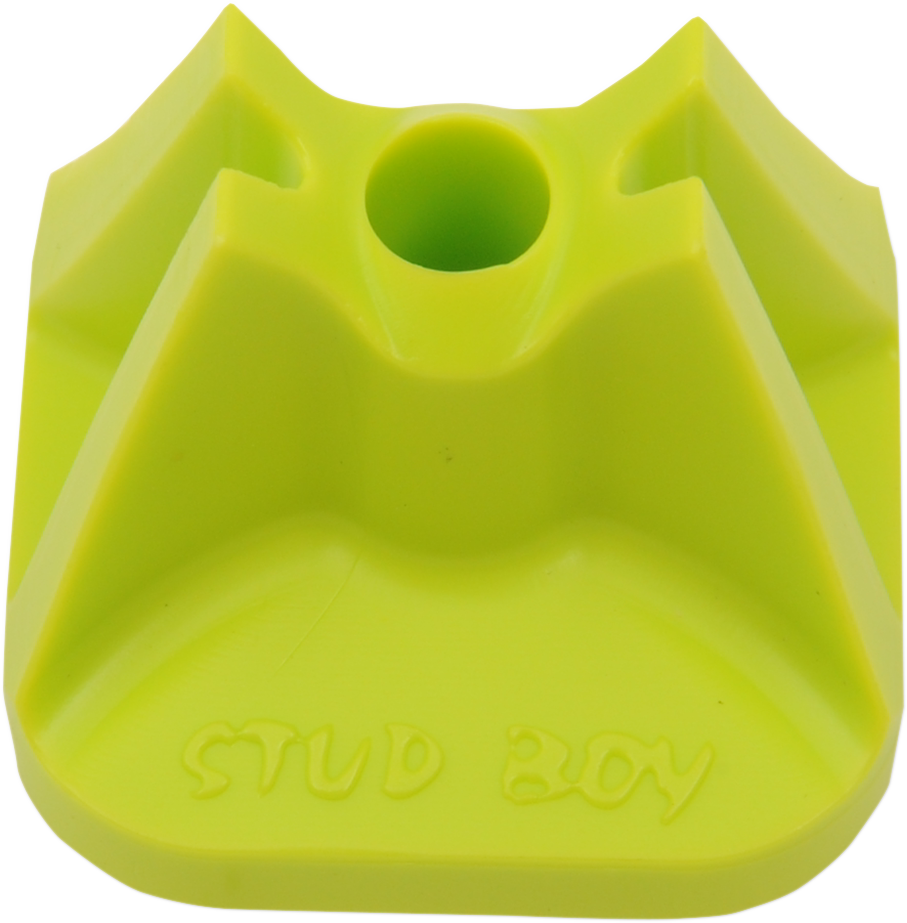 STUD BOY Single Backer Plates - Hi-viz Green - 24 Pack 2513-P1-HVG