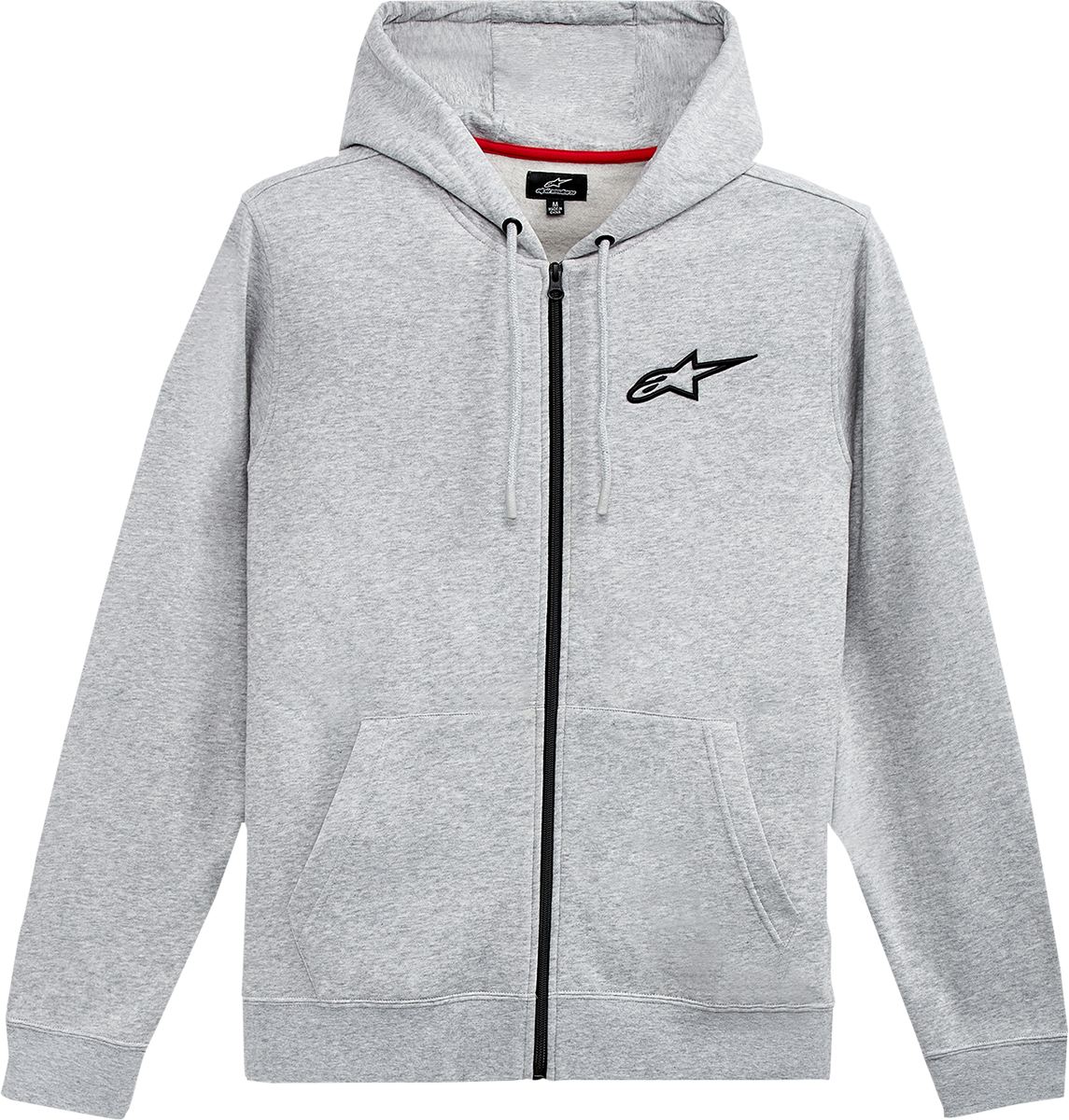 ALPINESTARS Ageless Zip Hoodie - Heather Gray/Black - XL 1212536001126XL