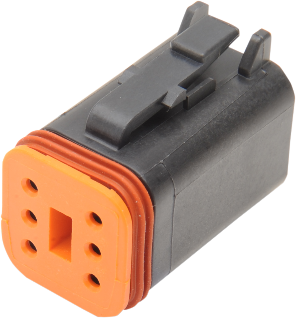 NAMZ Deutsch Plug - 6 Pin - Black DP-6B