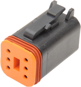 NAMZ Deutsch Plug - 6 Pin - Black DP-6B