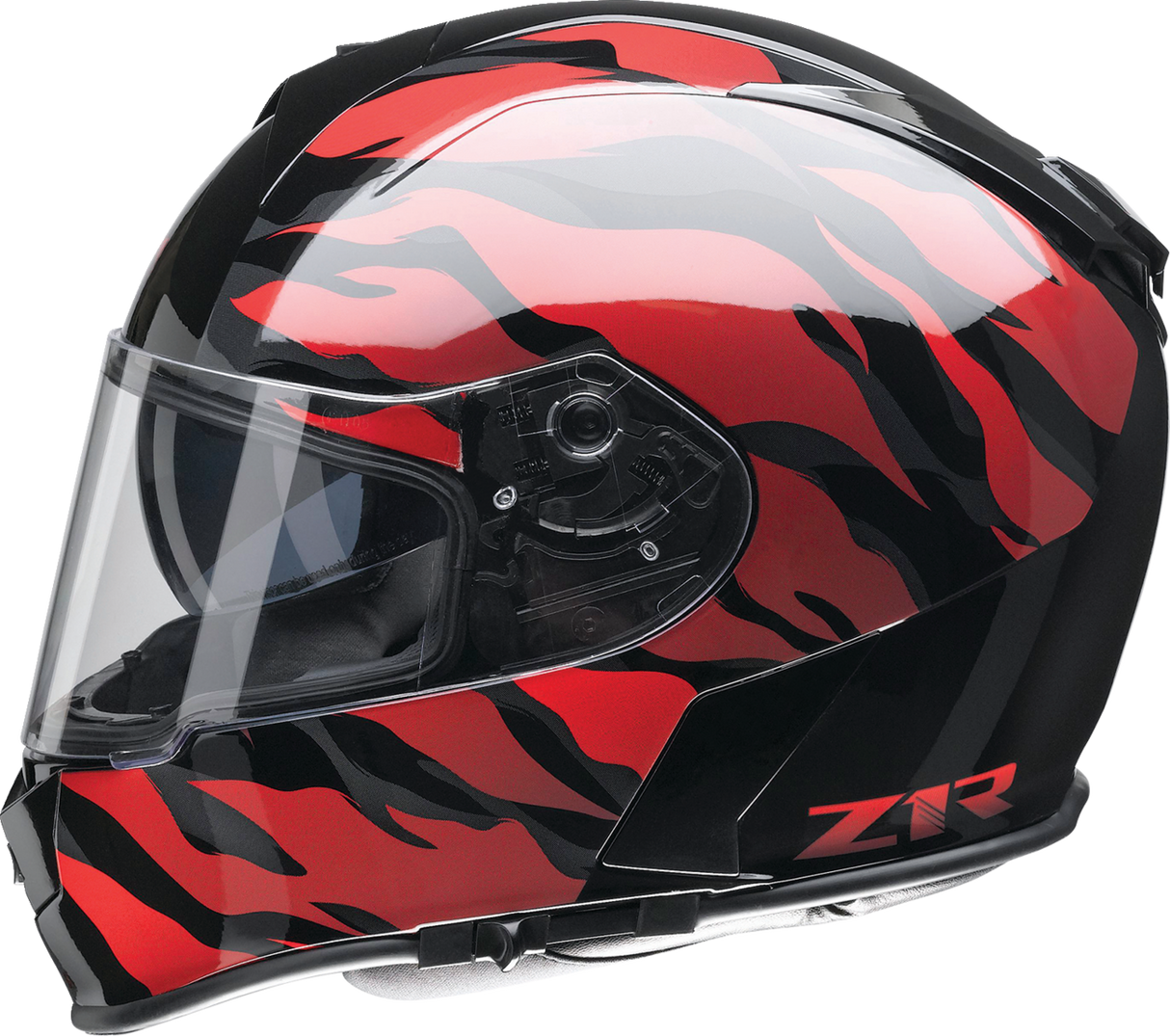 Z1R Warrant Helmet - Panthera - Black/Red - XS 0101-15205