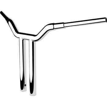 LA CHOPPERS Handlebar - Kage Fighter - 16" - Chrome  Glide  2024 LA-7345-16