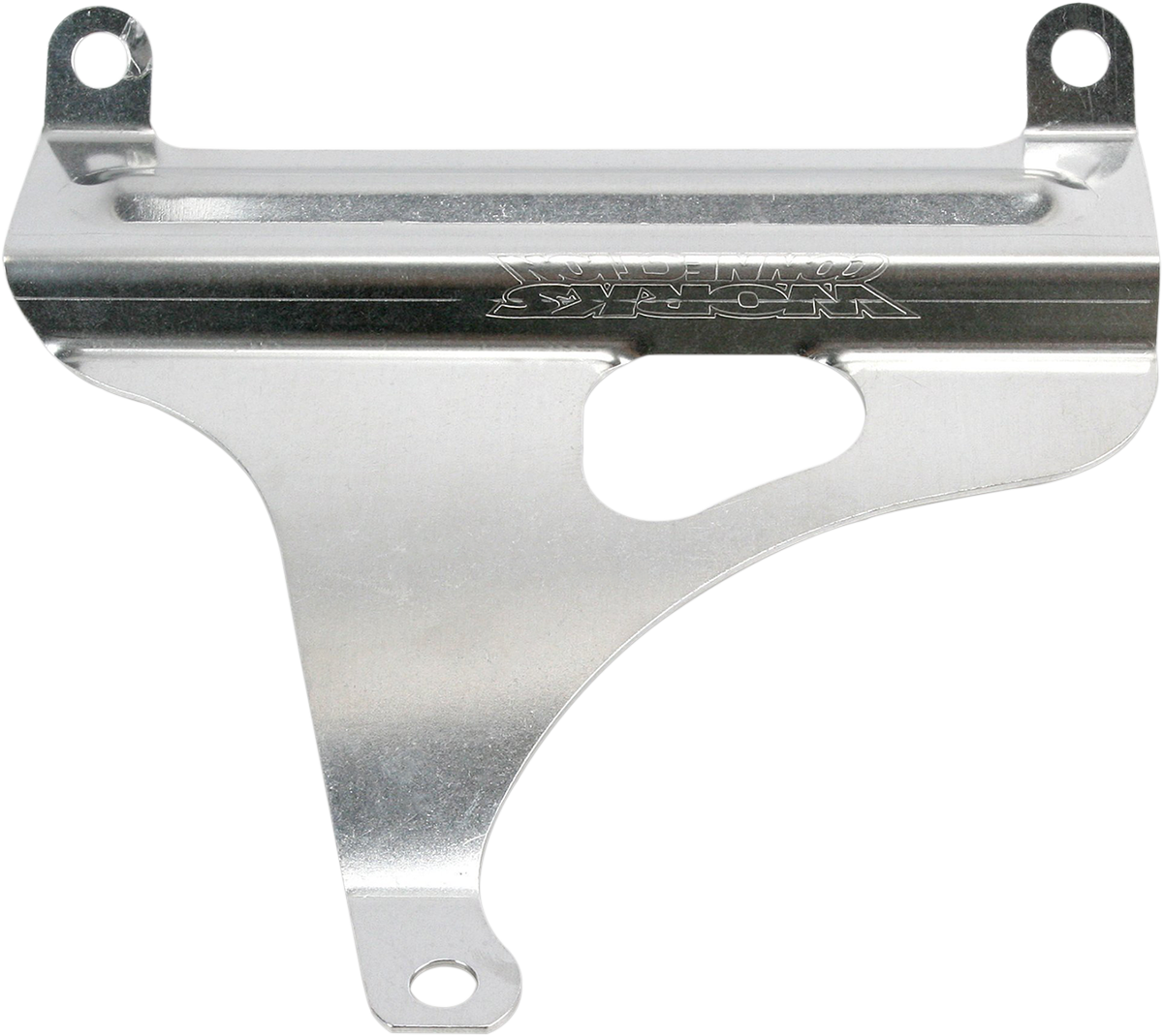 WORKS CONNECTION Radiator Brace - Silver - Kawasaki 18-110