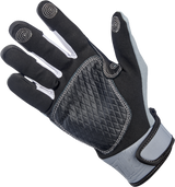 BILTWELL Baja Gloves - Gray - Medium 1508-1101-303