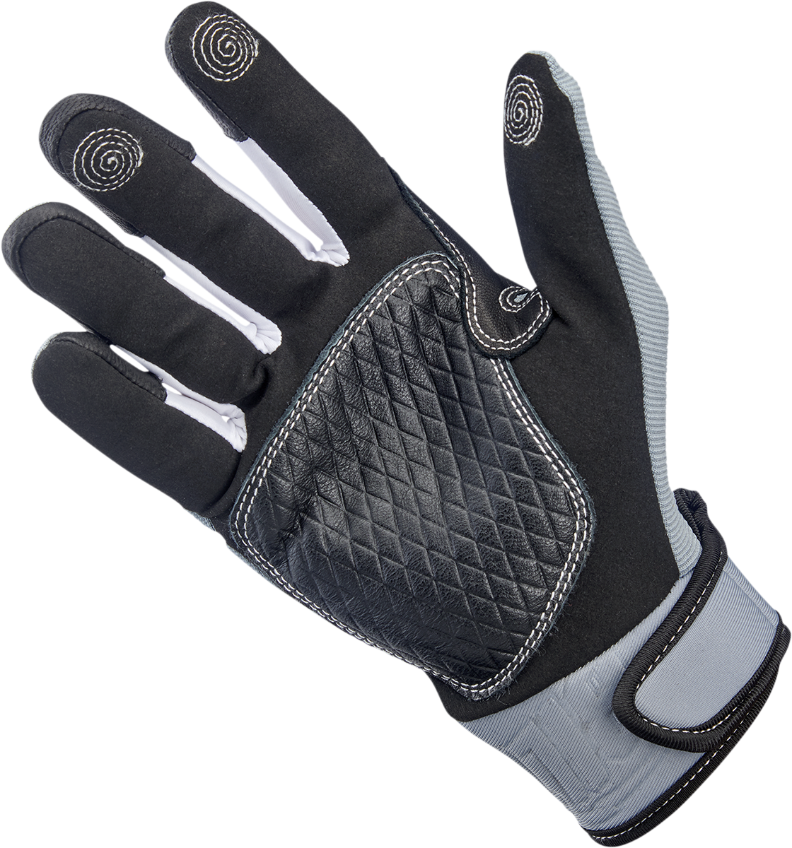 BILTWELL Baja Gloves - Gray - 2XL 1508-1101-306