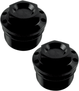 JOKER MACHINE Fork Tube Caps - Black - 39 mm 10-310B