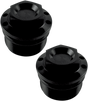 JOKER MACHINE Fork Tube Caps - Black - 39 mm 10-310B