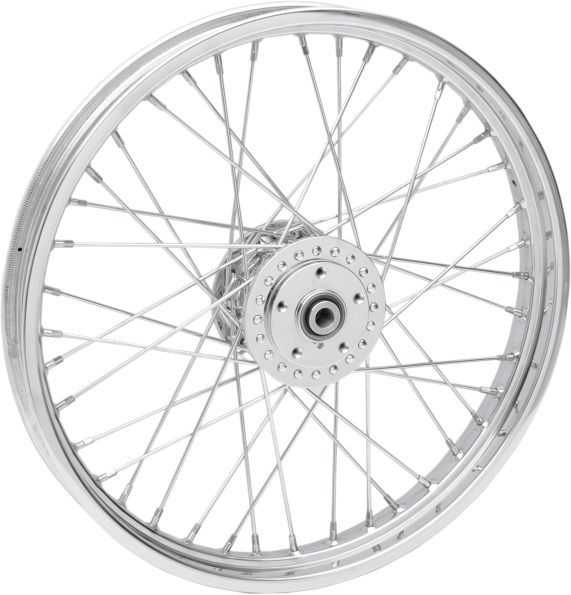 DRAG SPECIALTIES Front Wheel - Single/Dual Disc/No ABS - Chrome - 21"x2.15" 64311