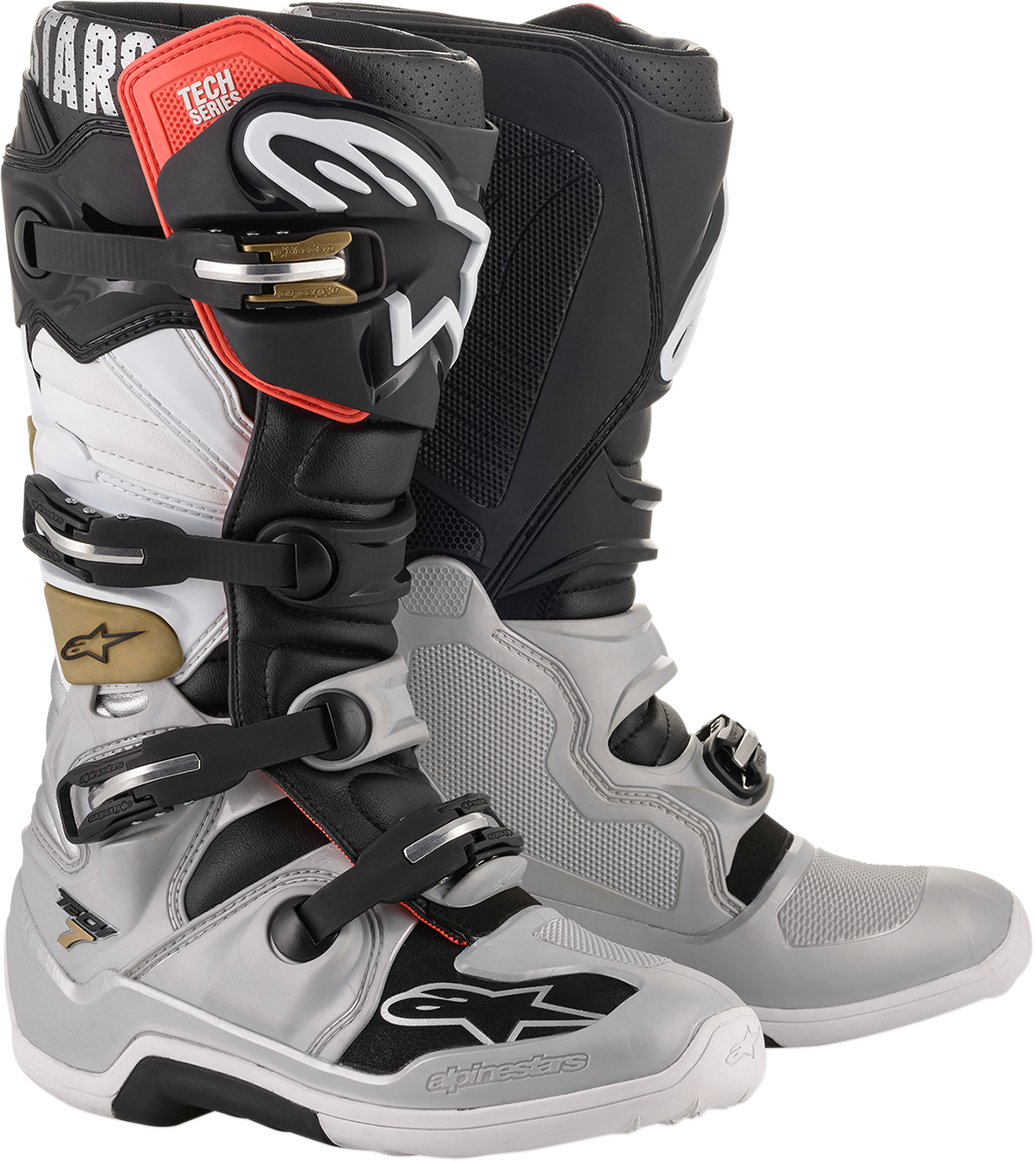 ALPINESTARS Tech 7 Boots - Black/Gray - US 12 2012014-1829-12