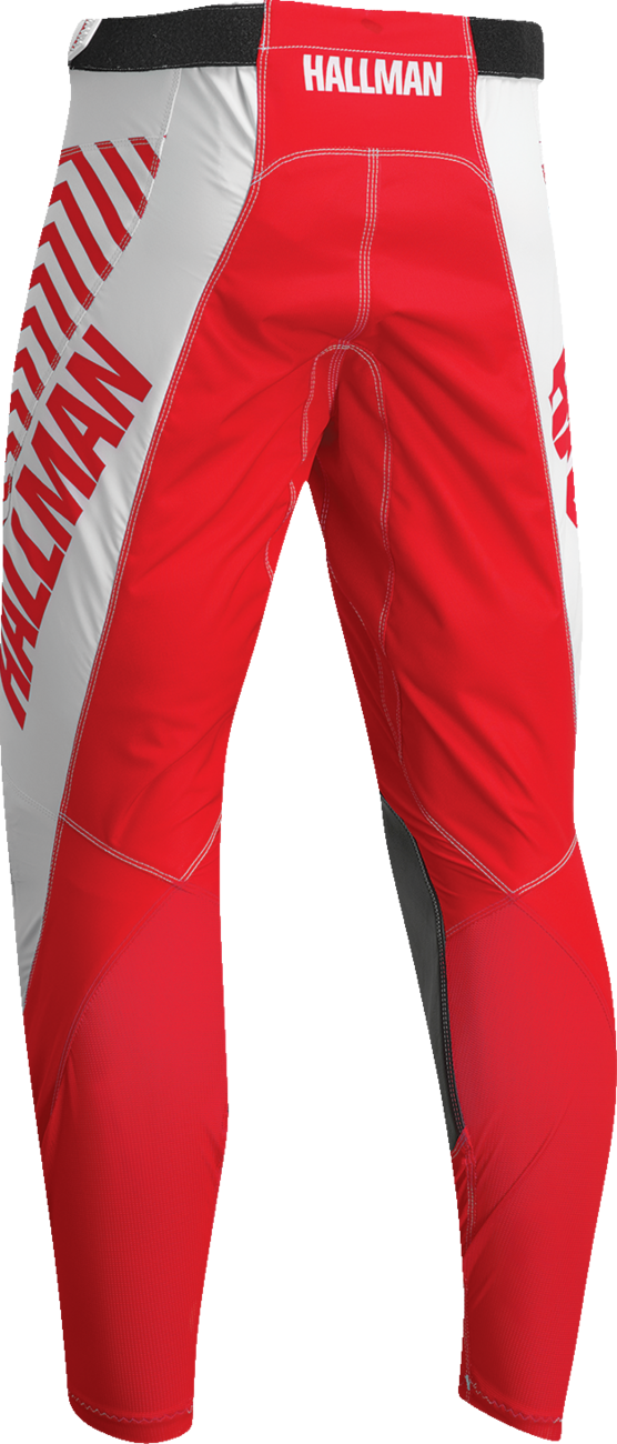 THOR Hallman Differ Slice Pants - White/Red - 42 2901-10311