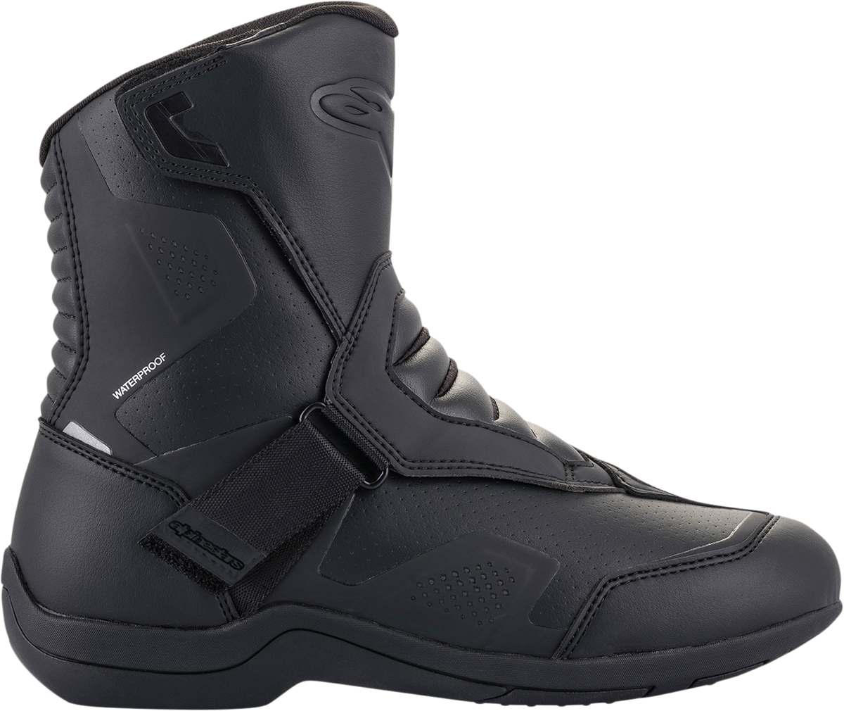 ALPINESTARS Waterproof V2 Ridge Boots - Black - US 10.5 / EU 45 2441821-1100-45