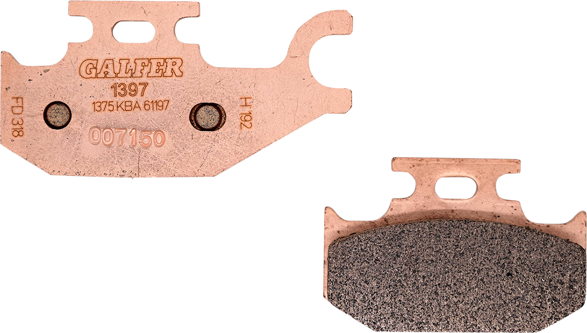 GALFER Brake Pad FD318G1397 FD318G1397