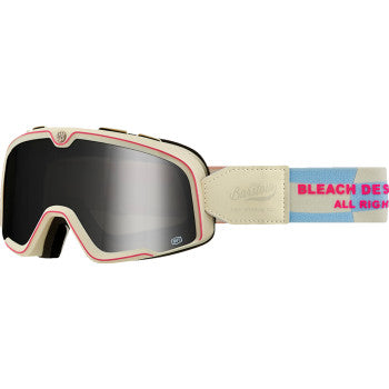 100% Barstow Goggle - Bleach Design Works - Silver Mirror 50000-00020