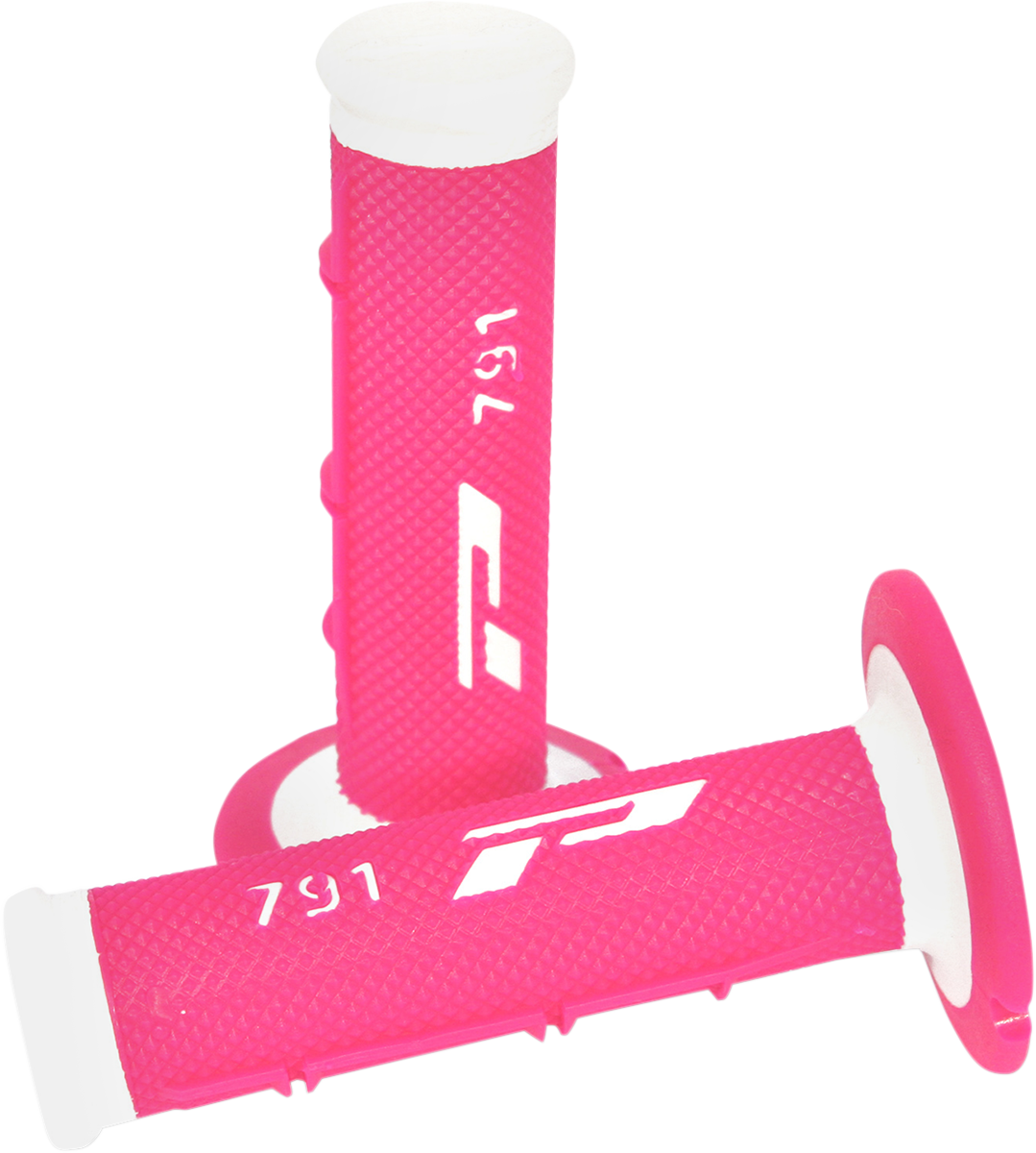 PRO GRIP Grips - 791 - White/Fluorescent Pink PA079100BIFX