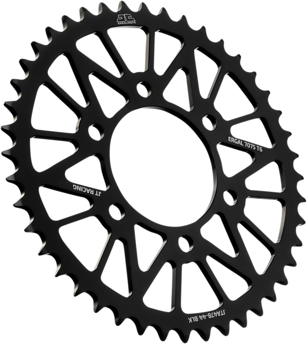 JT SPROCKETS Rear Sprocket - Kawasaki - Black - 44-Tooth JTA478.44BLK