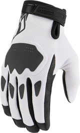 ICON Hooligan™ CE Gloves - White - Large 3301-4392