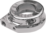 JOKER MACHINE Throttle Housing - Single Cable - Chrome 03-147