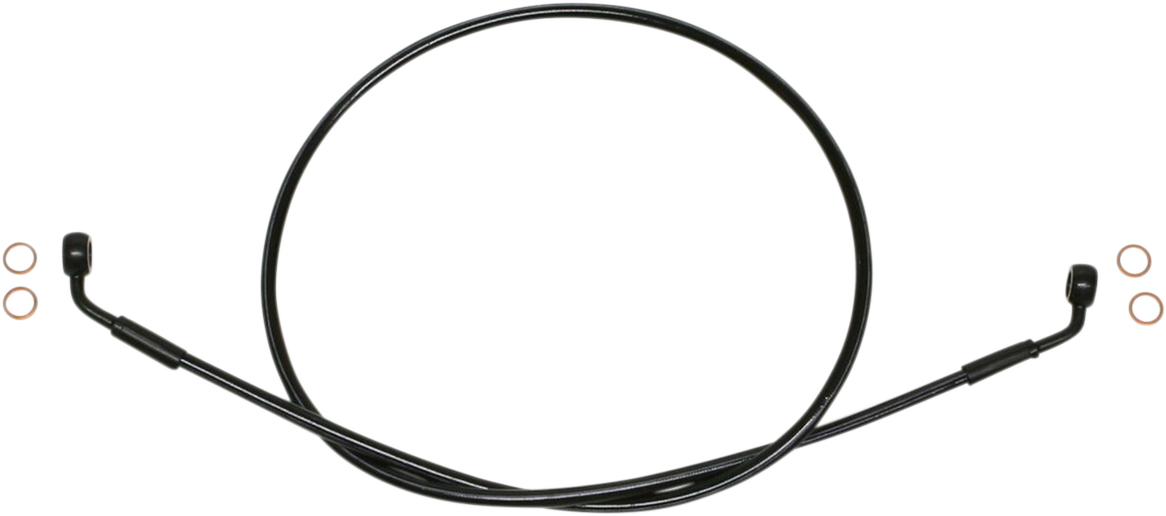 MAGNUM Brake Line - EZ Align - Stainless Steel - Black SBB0606-46