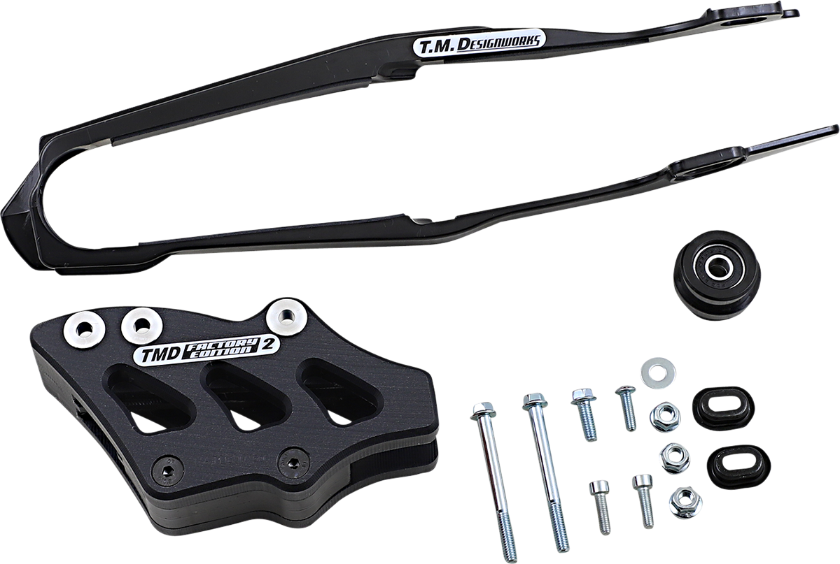 T.M. DESIGNWORKS Chain Guide/Slider - Honda - Black DCK-OR8-BK