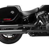 DRAG SPECIALTIES Predator 2-Up Seat - Vinyl - Smooth - FLSB/FXLRS '18-'24 0802-1634