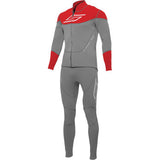 SLIPPERY Breaker Wetsuit - Charcoal/Red - Large 3201-0284