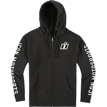 ICON Clasicon™ Zip Hoodie - Black - Large 3050-7461
