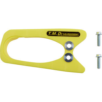 T.M. DESIGNWORKS Front Chain Slider - LTR450 2006-2009 Yellow SCP-450-YL
