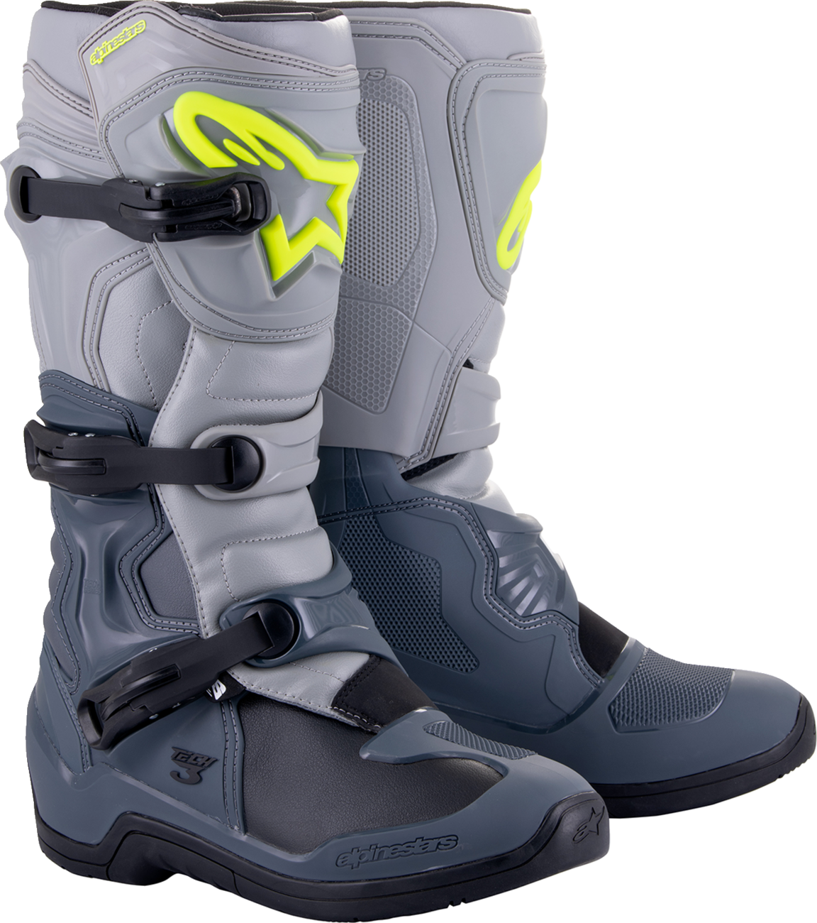 ALPINESTARS Tech 3 Boots - Gray/Black - US 10 2013018-9069-10