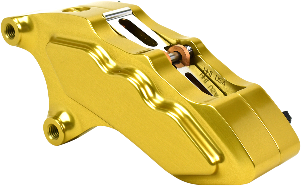 HAWG HALTERS 6-Piston Caliper - Front - Gold - 13" LHSIG6013