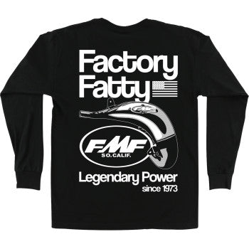FMF Factory Fatty Long-Sleeve T-Shirt - Black - XL HO25119900BLKXL