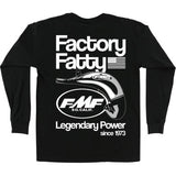 FMF Factory Fatty Long-Sleeve T-Shirt - Black - XL HO25119900BLKXL