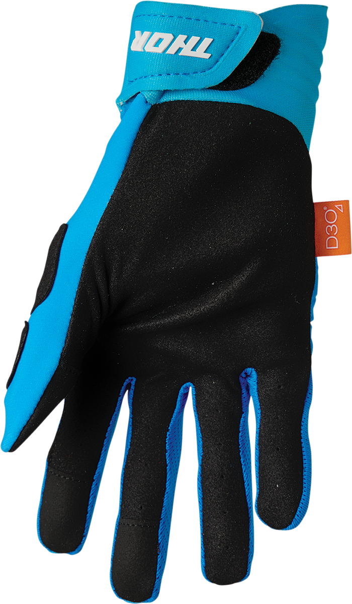 THOR Rebound Gloves - Blue/White - 2XL 3330-6721