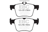 EBC 2014+ Audi S3 Bluestuff Rear Brake Pads DP52173NDX