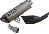 AKRAPOVIC Muffler - Titanium 	C400 X 2019 	 S-B4SO2-HRT 1811-3935