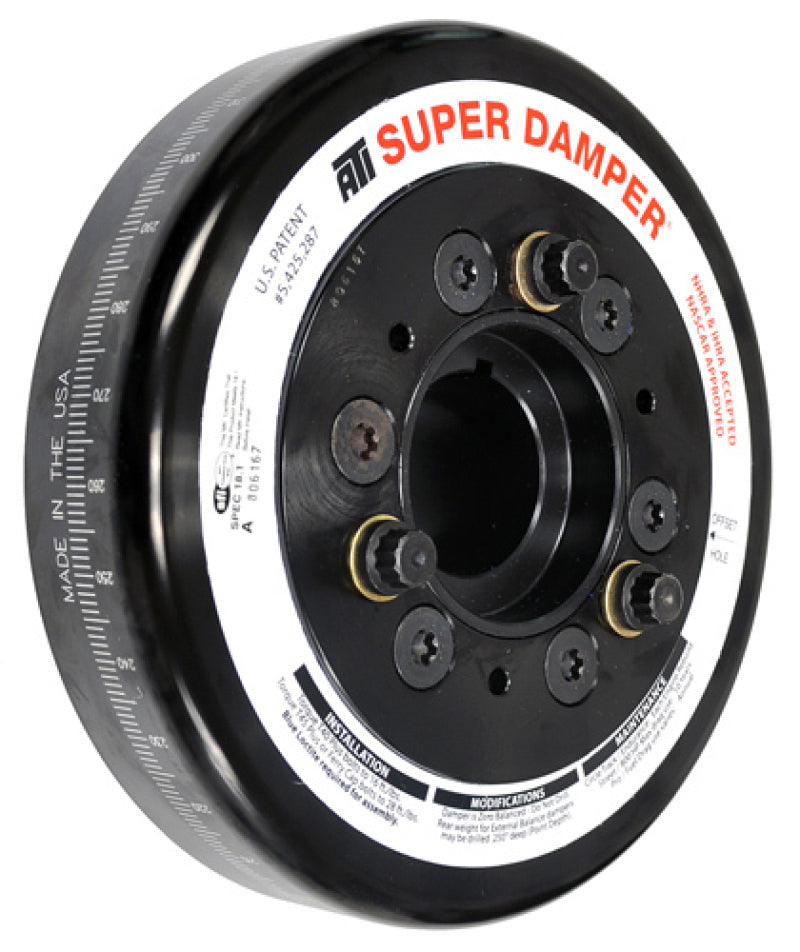 ATI Damper - 7.48in - Alum LW - 6 Grv - LS1/LS2 - F & V Body - 25T 8mm HTD Drive On Rear ATI918852