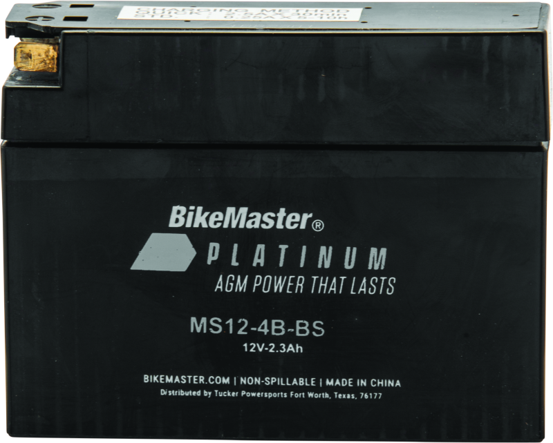 BikeMaster AGM Battery - MS12-4B-BS 780749